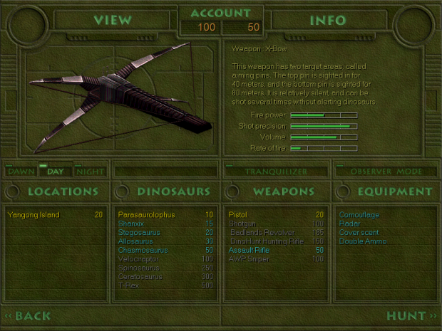 Normal Screenshot of game.