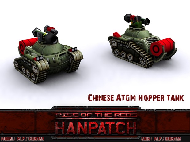 Chinese ATGM Hopper Tank