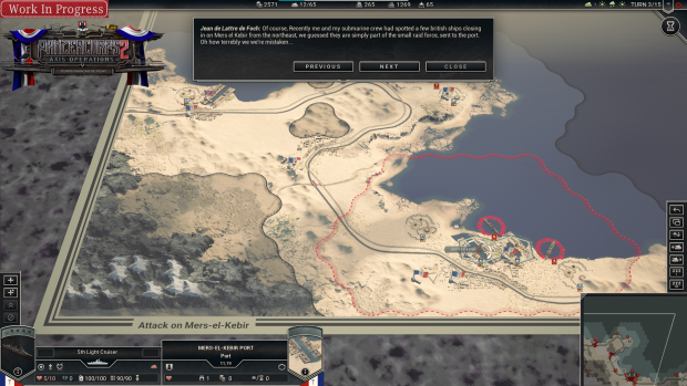 First Scenario "Attack On Mers-El-Kebir"