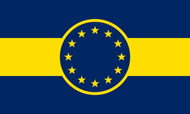 Flag of the EUA (Europe Union Army)