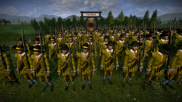 Swedish Yellow Regiment Musketeers