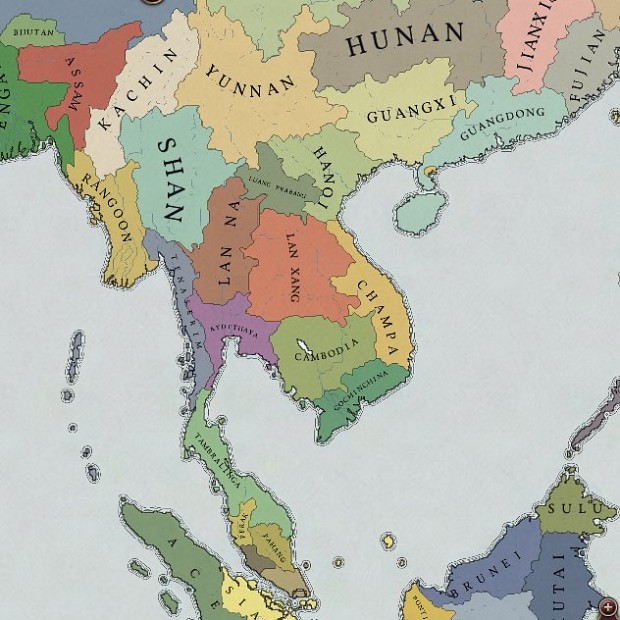 IndoChina Map