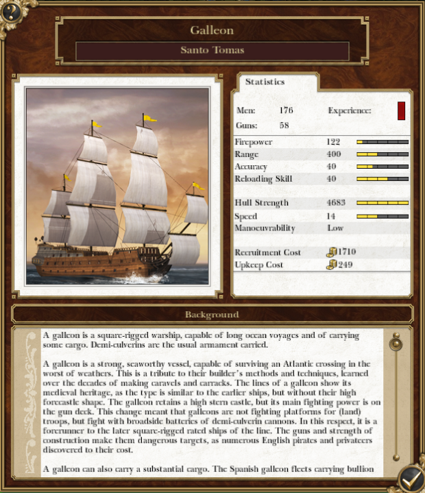Galleon fixed (122 firepower)