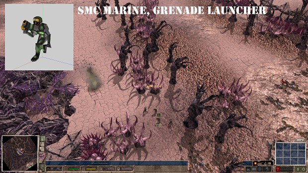 SMC grenade launchers