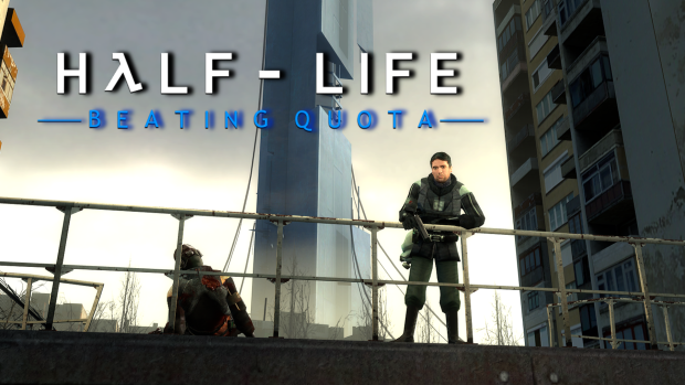 Half-Life: Beating Quota Promo Art Remade