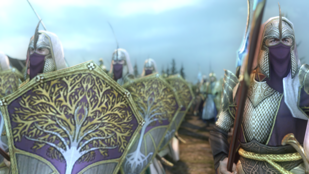 Noldors with Lorien Elves