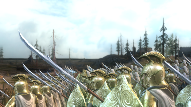 Noldors with Lorien Elves