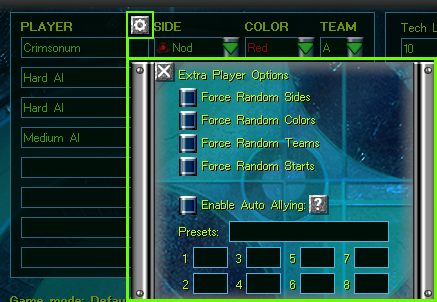 Extra Player Options image - Tiberian Sun: Rubicon mod for C&C ...