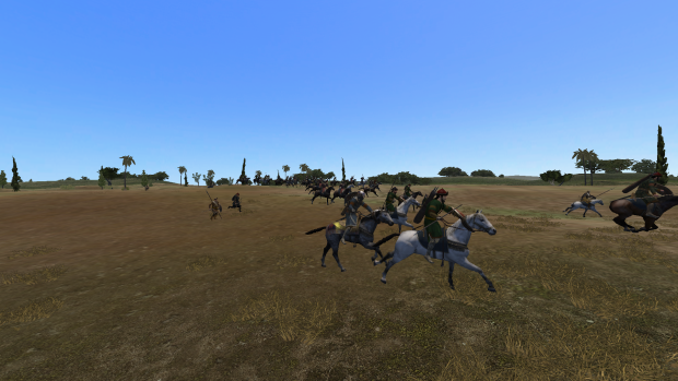 Turkish cavalry attack
