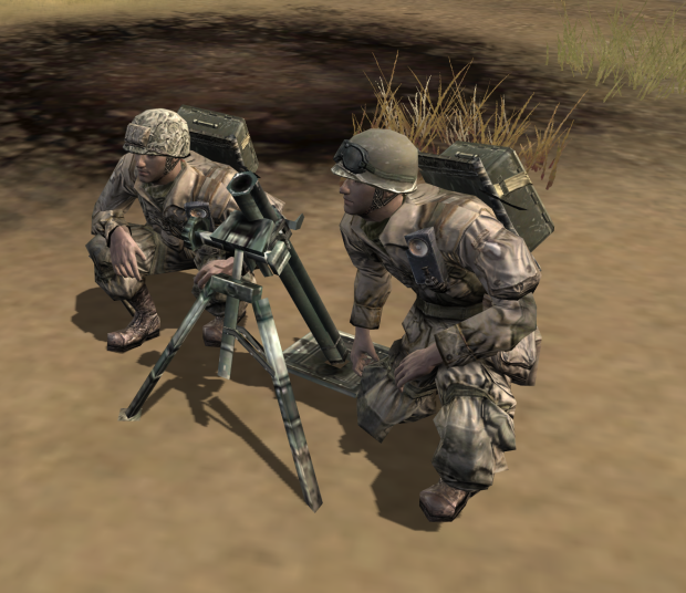 Paratrooper Mortar