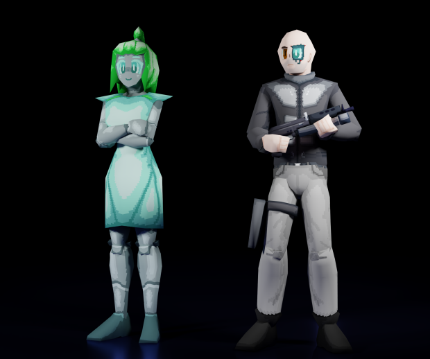 Character Models - Jay and Patient #88