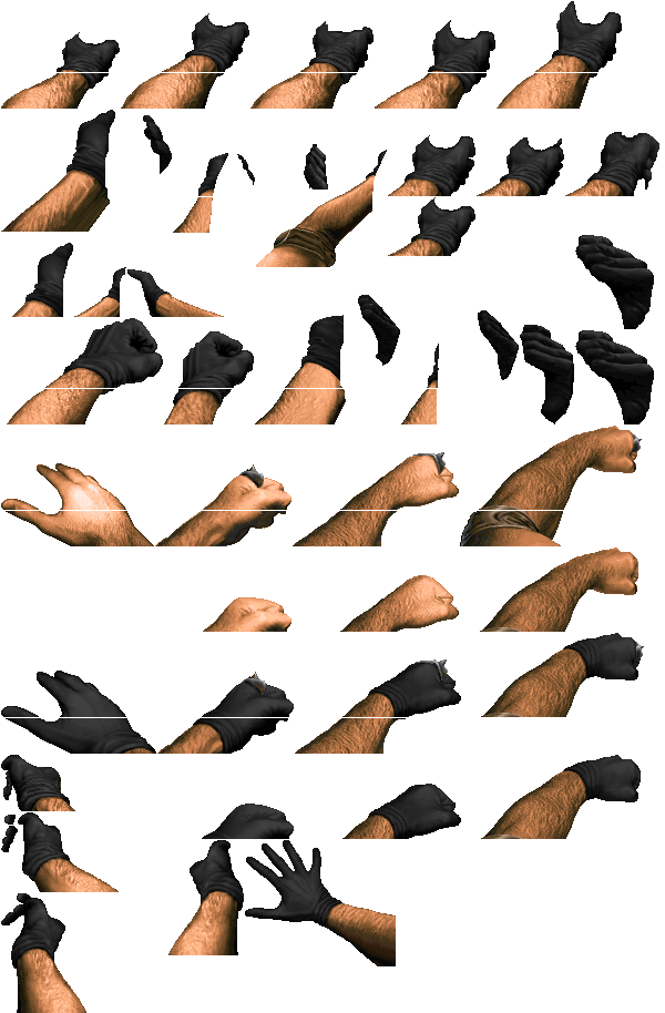 Black Gloves (Free to use)