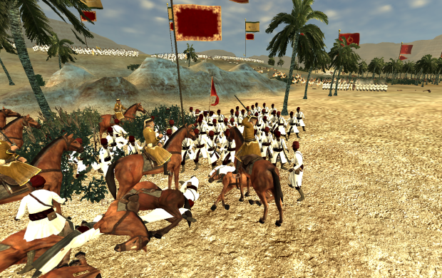 Moroccan Subsaharan Foot Fighting Egyptian Cavalry - WIP