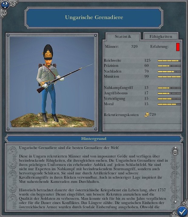 Austrias Hungary grenadiers are now the beasts they should be
