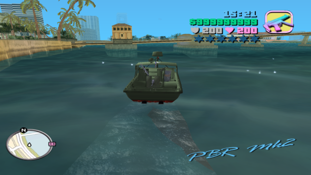 Vice City Deluxe 1: Patrol Boat River Mk II