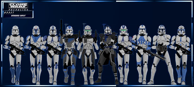 501st Company Umbara + New ARC Trooper