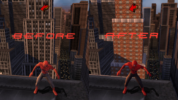 buildings 8 image - Spider-Man 2 Small Remaster Mod PSP VERSION for  Spider-Man 2 - Mod DB