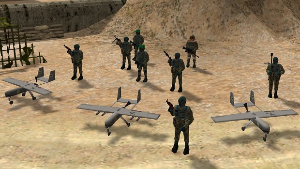 Drones for Gaza missions