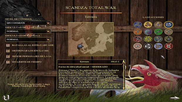 Image 2 - Traducción al Español de SCANDZA v1.2 mod for Rome: Total War ...