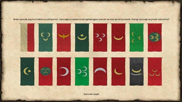 Osmanlı Sancakları 1
