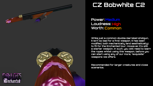 CZ Bobwhite C2 (Double Barreled) Shotgun