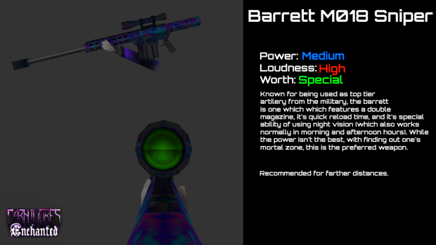 Barrett M018 Sniper