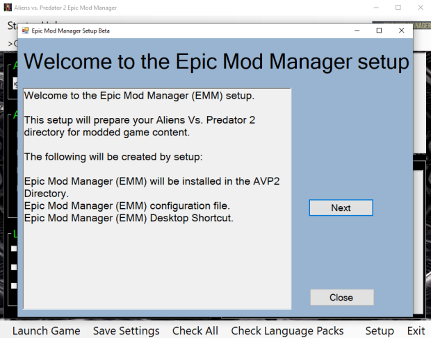 Epic Mod Manager V 1.5