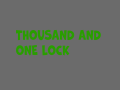 Thousand And One Lock