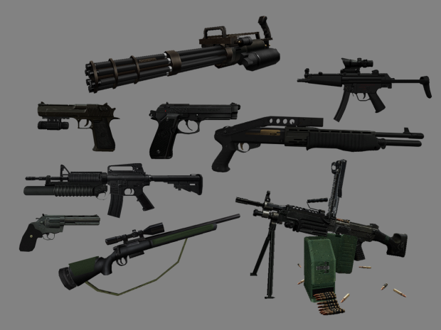 Weapons Image - Sven Co-op Redux Mod For Half-life - Moddb