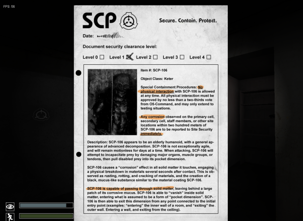 Scpb Image - SCP - Containment Breach Old Versions Recreations Mod For ...