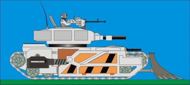 The M24 "Scabber" Tank