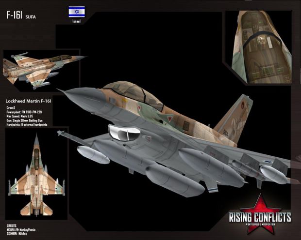 F-16i Long Range Fighter/Bomber