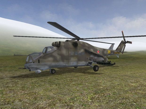 Mi-24D Hind Re-Skinned