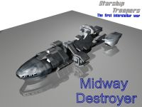 Battlefield Midway Class Destroyer