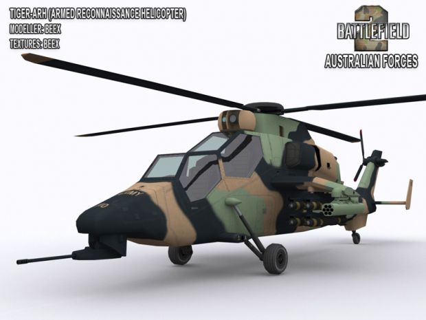 TIGER-ARH image - Australian Forces mod for Battlefield 2 - ModDB