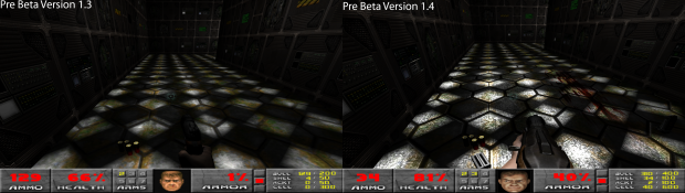 Pre-Beta Version 1.3 - 1.4 Comparison Images