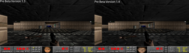 Pre-Beta Version 1.3 - 1.4 Comparison Images