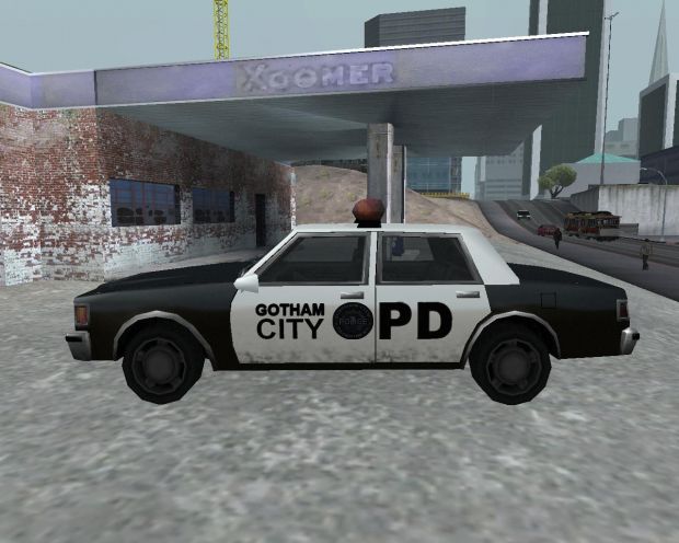 Gotham City police car 1