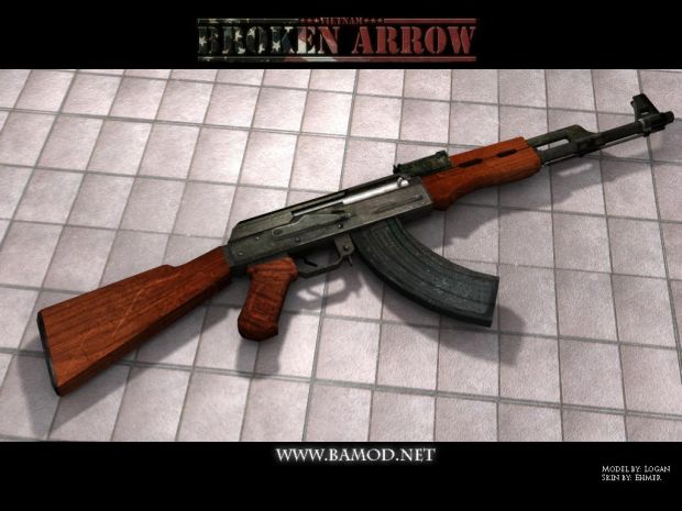 AK-47 Skinned
