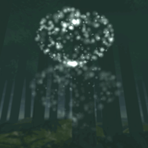 Particle system test (animated)
