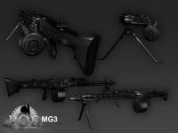 German MG-3 Machine Gun