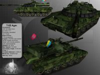 T-55 AGM Main Battle Tank