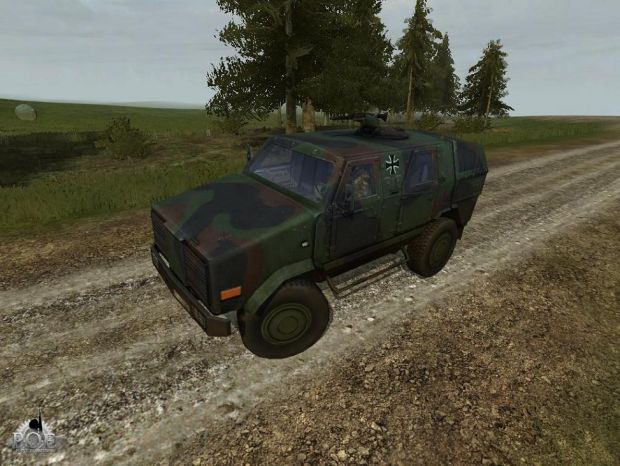 German Dingo Armored Protection Vehicle