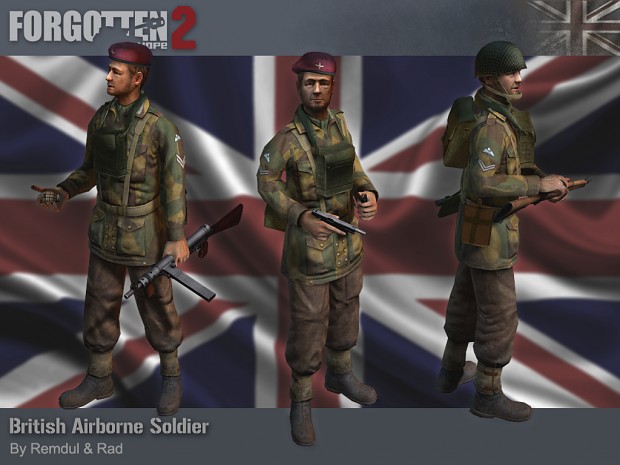 British Airborne Playermodels