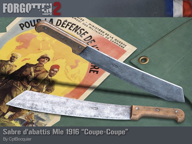 Sabre d'abattis Mle 1916 "Coupe-Coupe"