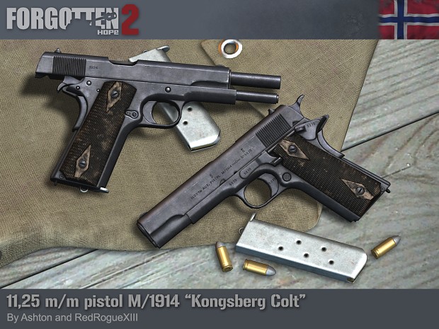 11,25 m/m Pistol M/1914 "Kongsberg Colt"