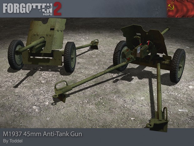 45mm Anti-Tank Gun M1937