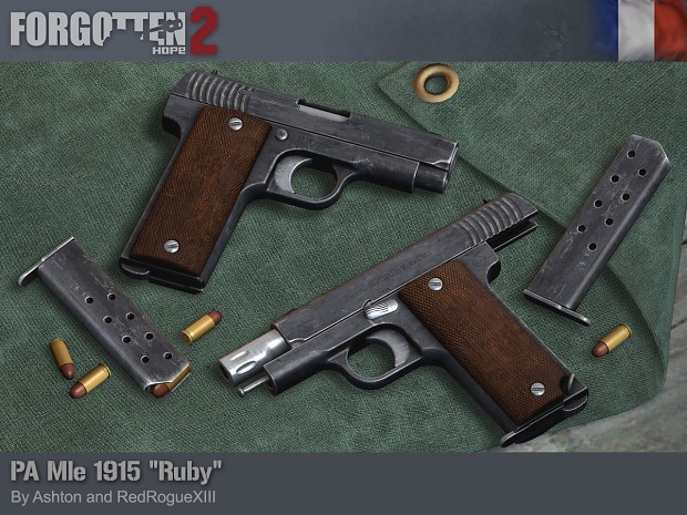 Pistolet Automatique Mle 1915 "Ruby"