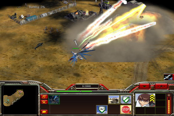 Freedom Gundam In Action