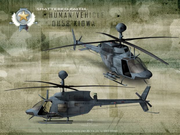 OH-58D Kiowa Helicopter